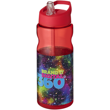 Пляшка спортивна H2O Base, колір червоний - 21004925- Фото №2