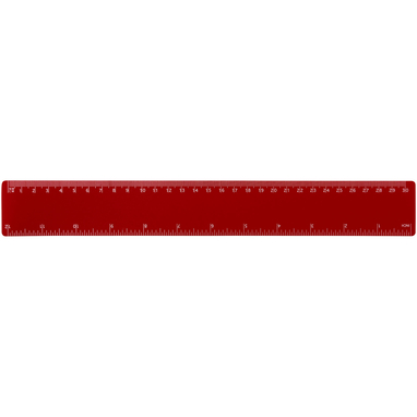 Линейка Rothko 30 см, цвет красный - 21053906- Фото №3