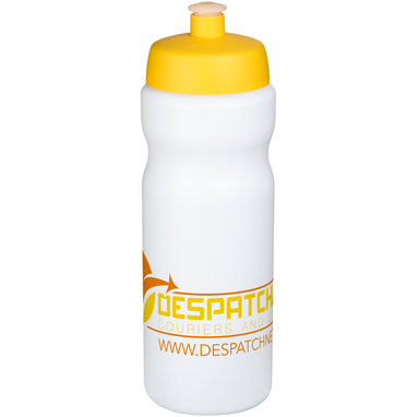 Пляшка спортивна Baseline Plus, колір білий, жовтий - 21068410- Фото №2