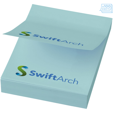Бумага для заметок Sticky-Mate 75x75, колір світло-синій - 21092011- Фото №4