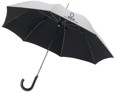 Зонт-трость Balmain 23'', цвет серебристо-черный - 10904401- Фото №2