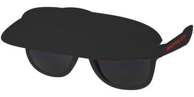 Окуляри з козирком Miami, колір суцільний чорний - 10044100- Фото №2