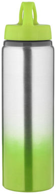 Бутылка Gradient, цвет лайм, серебряный - 10045003- Фото №4