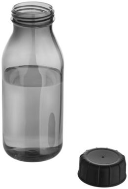 Спортивная бутылка Square, цвет сплошной черный - 10045200- Фото №4