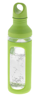 Скляна пляшка Hover, колір зелений, прозорий - 10045402- Фото №1