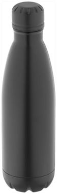 Бутылка Riga с медной вакуумной изоляцией, цвет сплошной черный - 10045600- Фото №1