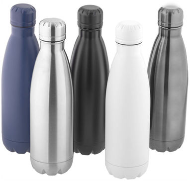 Пляшка Riga з мідною вакуумною ізоляцією, колір срібний - 10045601- Фото №5