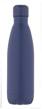 Бутылка Riga с медной вакуумной изоляцией, цвет темно-синий - 10045602- Фото №3