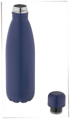 Бутылка Riga с медной вакуумной изоляцией, цвет темно-синий - 10045602- Фото №4