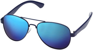 Зеркальные солнцезащитные очки Vesica, цвет синий - 10047001- Фото №1