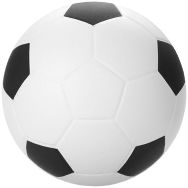 Антистресс в форме футбольного мяча, цвет белый, сплошной черный - 10209900- Фото №3