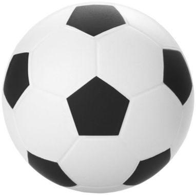 Антистресс в форме футбольного мяча, цвет белый, сплошной черный - 10209900- Фото №4