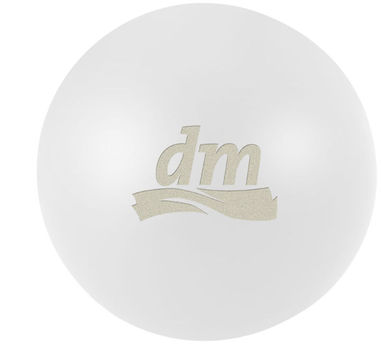 Антистресс в форме шара, цвет белый - 10210003- Фото №2
