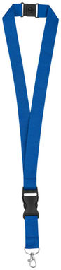 Шнурок Yogi со съемным креплением, цвет ярко-синий - 10213002- Фото №3