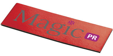 Магнитная закладка Unos, цвет красный - 10219502- Фото №2