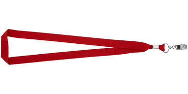Шнурок с поворотным зажимом Igor, цвет красный - 10219902- Фото №3