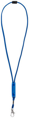 Шнурок Landa з регульованою вставкою, колір яскраво-синій - 10220701- Фото №2