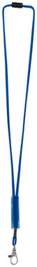 Шнурок Landa с регулируемой вставкой, цвет ярко-синий - 10220701- Фото №4