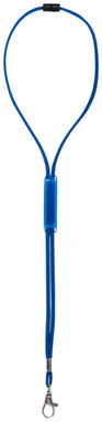 Шнурок Landa с регулируемой вставкой, цвет ярко-синий - 10220701- Фото №5