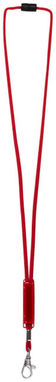 Шнурок Landa с регулируемой вставкой, цвет красный - 10220702- Фото №3