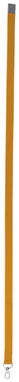 Двоколірний шнурок Aru із застібкою на липучці, колір оранжевий - 10220802- Фото №3