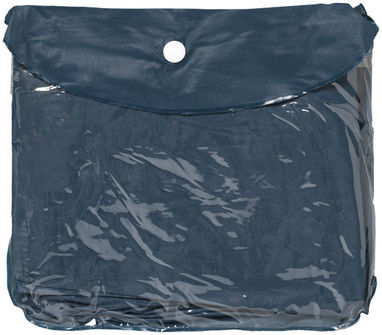 Регульований дощовик з чохлом, колір темно-синій - 19546436- Фото №4
