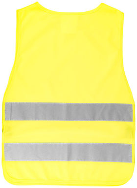 Детский светоотражающий жилет, цвет желтый - 10400700- Фото №4