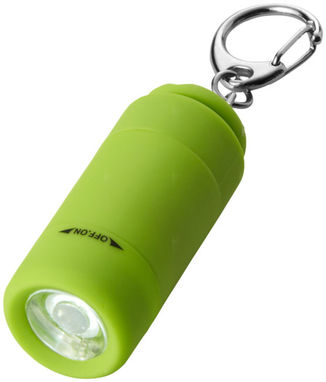 Брелок-фонарь Avior с зарядкой от USB, цвет зеленый - 10413802- Фото №4