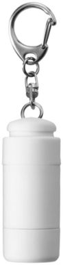 Брелок-фонарь Avior с зарядкой от USB, цвет белый - 10413803- Фото №3