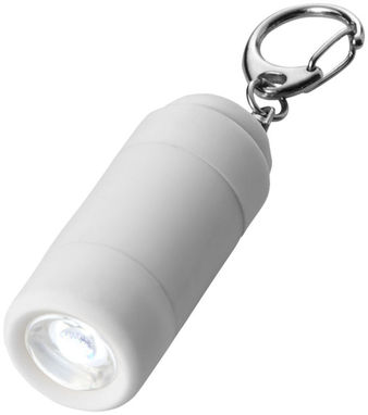 Брелок-фонарь Avior с зарядкой от USB, цвет белый - 10413803- Фото №4