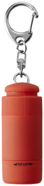 Брелок-фонарь Avior с зарядкой от USB, цвет красный - 10413804- Фото №4