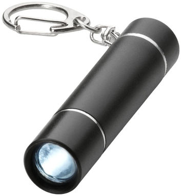 Брелок-ліхтарик Lepus, колір суцільний чорний - 10414300- Фото №4