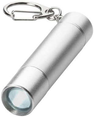 Брелок-фонарик Lepus, цвет серебряный - 10414301- Фото №4