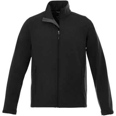 Куртка софтшел Maxson, колір суцільний чорний  розмір XL - 38319994- Фото №4