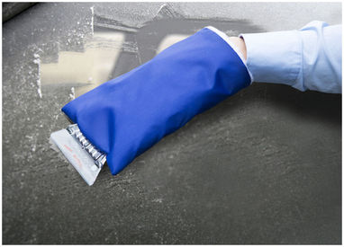 Скребок для льоду Colt з рукавичкою, колір синій - 10415700- Фото №5
