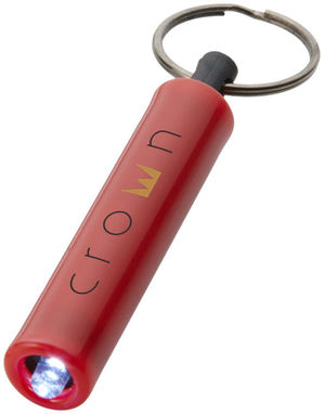 Брелок-ліхтарик Retro, колір червоний - 10416301- Фото №2