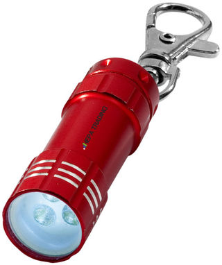 Брелок-ліхтарик Astro, колір червоний - 10418002- Фото №2