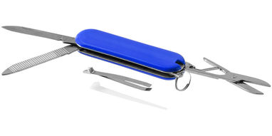 Карманный нож Oscar с 5-ю функциями, цвет ярко-синий - 10420901- Фото №1