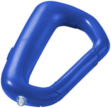 Фонарик-карабин-брелок Proxima, цвет ярко-синий - 10422201- Фото №1