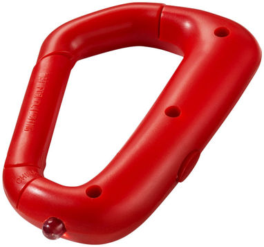 Фонарик-карабин-брелок Proxima, цвет красный - 10422202- Фото №5