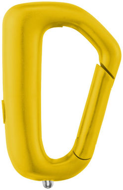Ліхтарик-карабін-брелок Proxima, колір жовтий - 10422205- Фото №4