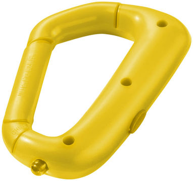 Ліхтарик-карабін-брелок Proxima, колір жовтий - 10422205- Фото №5