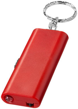 Измеритель глубины протектора шин и подсветка для ключей Chicane, цвет красный - 10422302- Фото №6