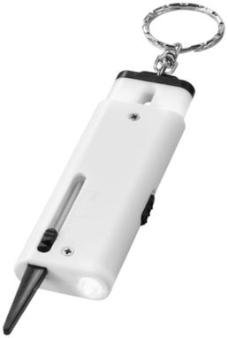 Вимірювач глибини протектора шин і підсвічування для ключів Chicane, колір білий - 10422303- Фото №1