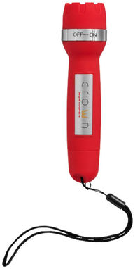 Перезаряжаемый фонарик Rigel с разъемом USB, цвет красный - 10422702- Фото №3