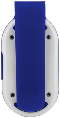 Фонарик - отражатель с клипом, цвет белый, ярко-синий - 10426201- Фото №5