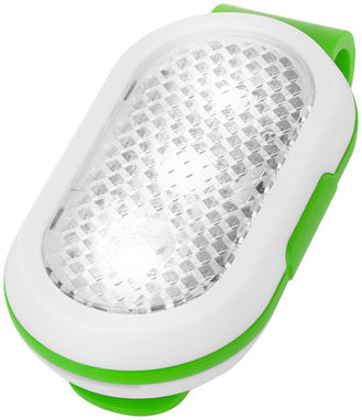 Ліхтарик - відбивач з кліпом, колір білий, зелений лайм - 10426203- Фото №6