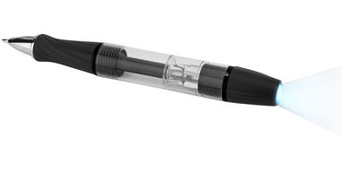 Інструмент King 7-ми функціональний з ручкою і ліхтариком, колір суцільний чорний - 10426300- Фото №1