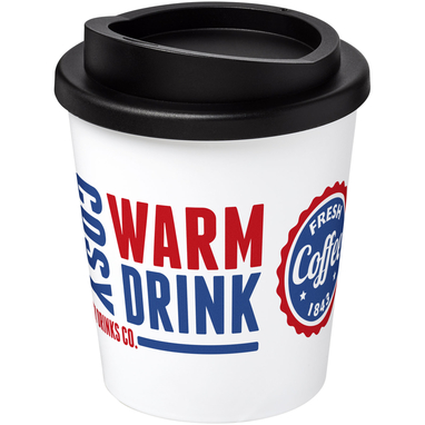 Термокружка Americano Espresso, цвет белый, сплошной черный - 21009208- Фото №2