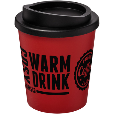 Термокружка Americano Espresso, колір червоний, суцільний чорний - 21009216- Фото №2